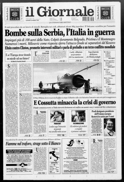 Il giornale : quotidiano del mattino